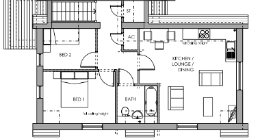 Floor plan Burgate 6 Mallard Close