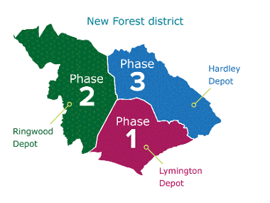 Bin phase map