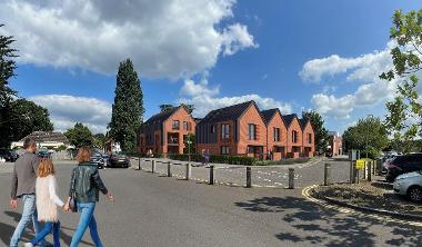 Totton, Salisbury Road affordable housing cgi